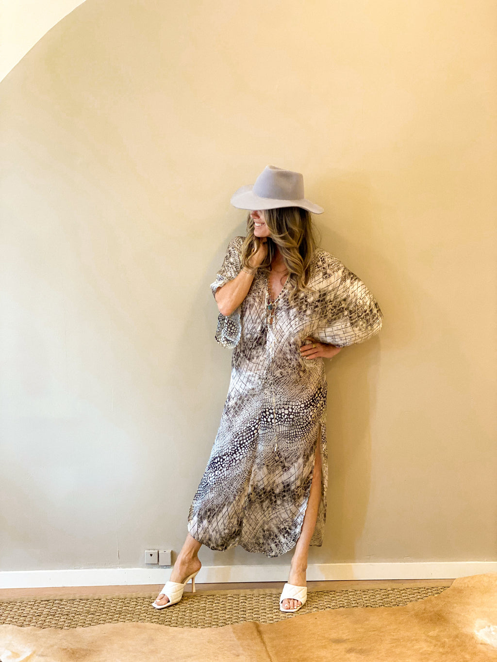 Luxury Charmeuse Kaftan