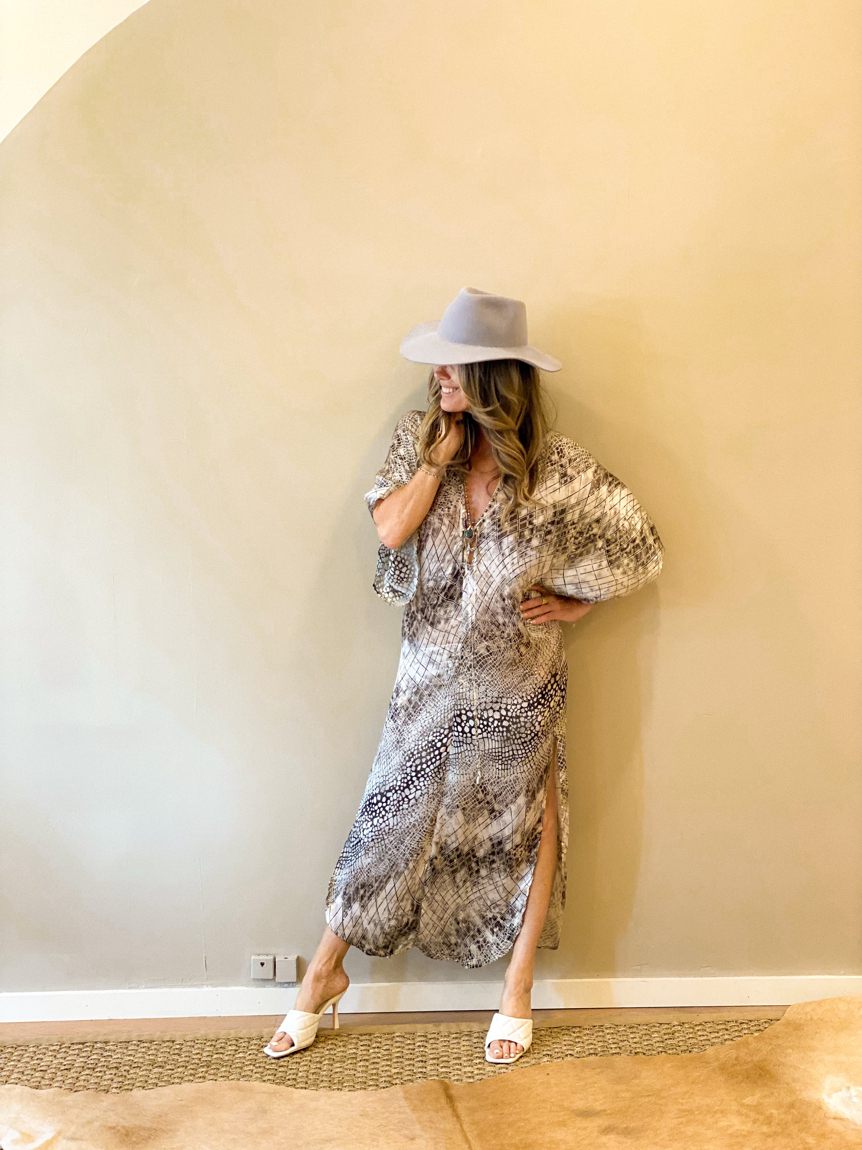 Luxury Charmeuse Kaftan