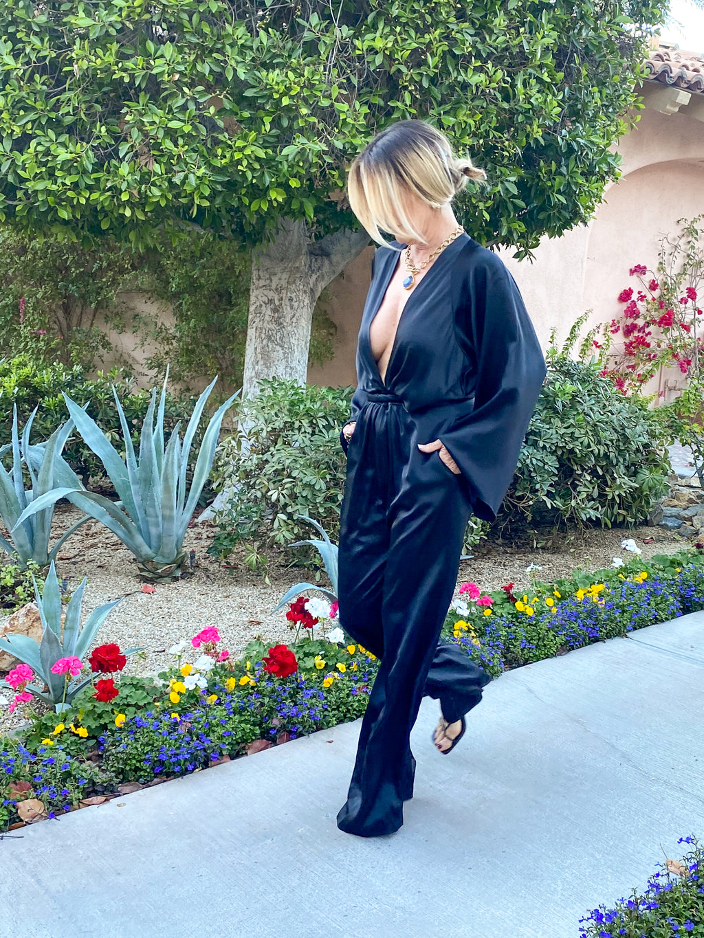 Luxury Silk Jumpsuit