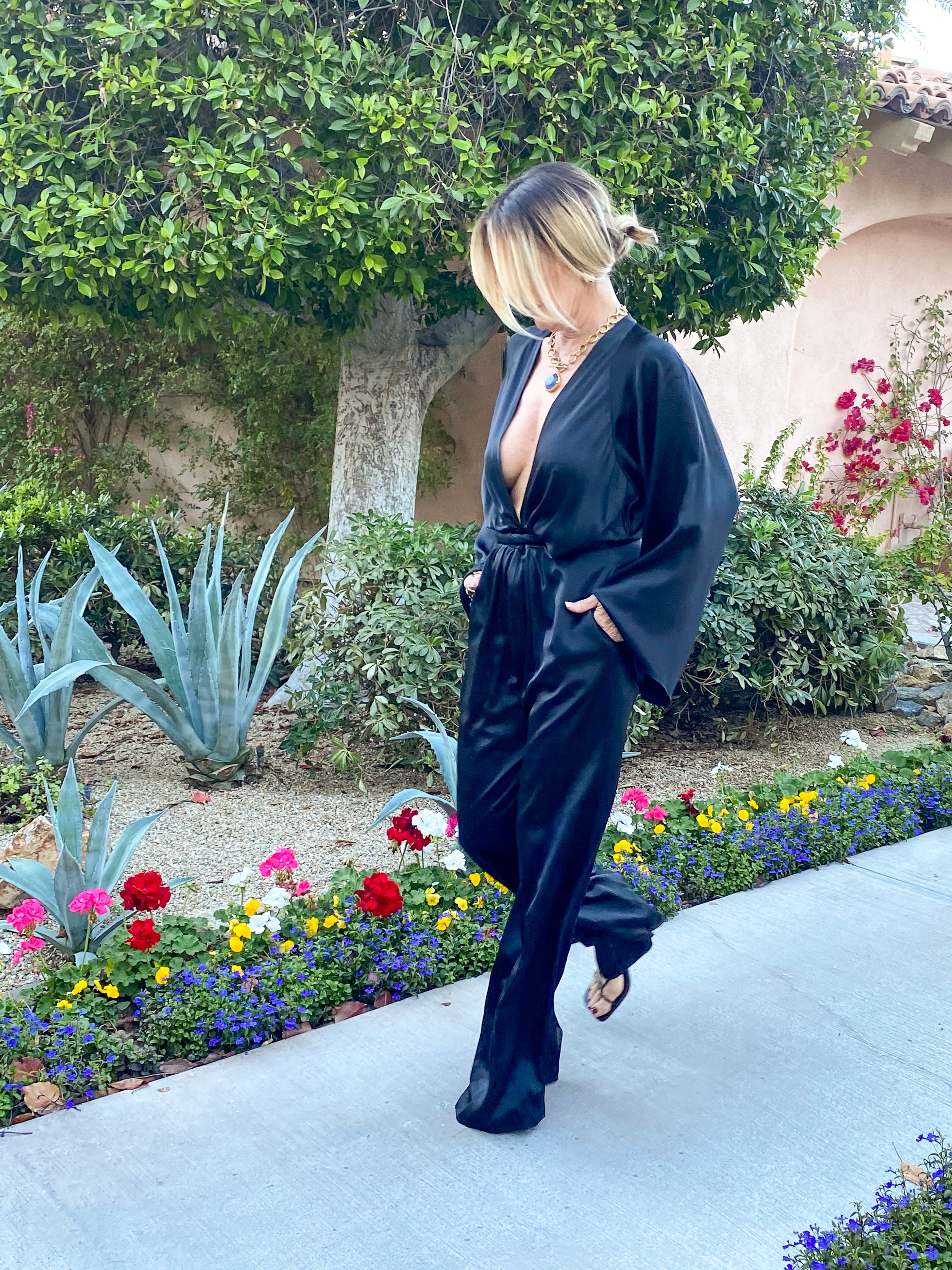 Luxury Silk Jumpsuit