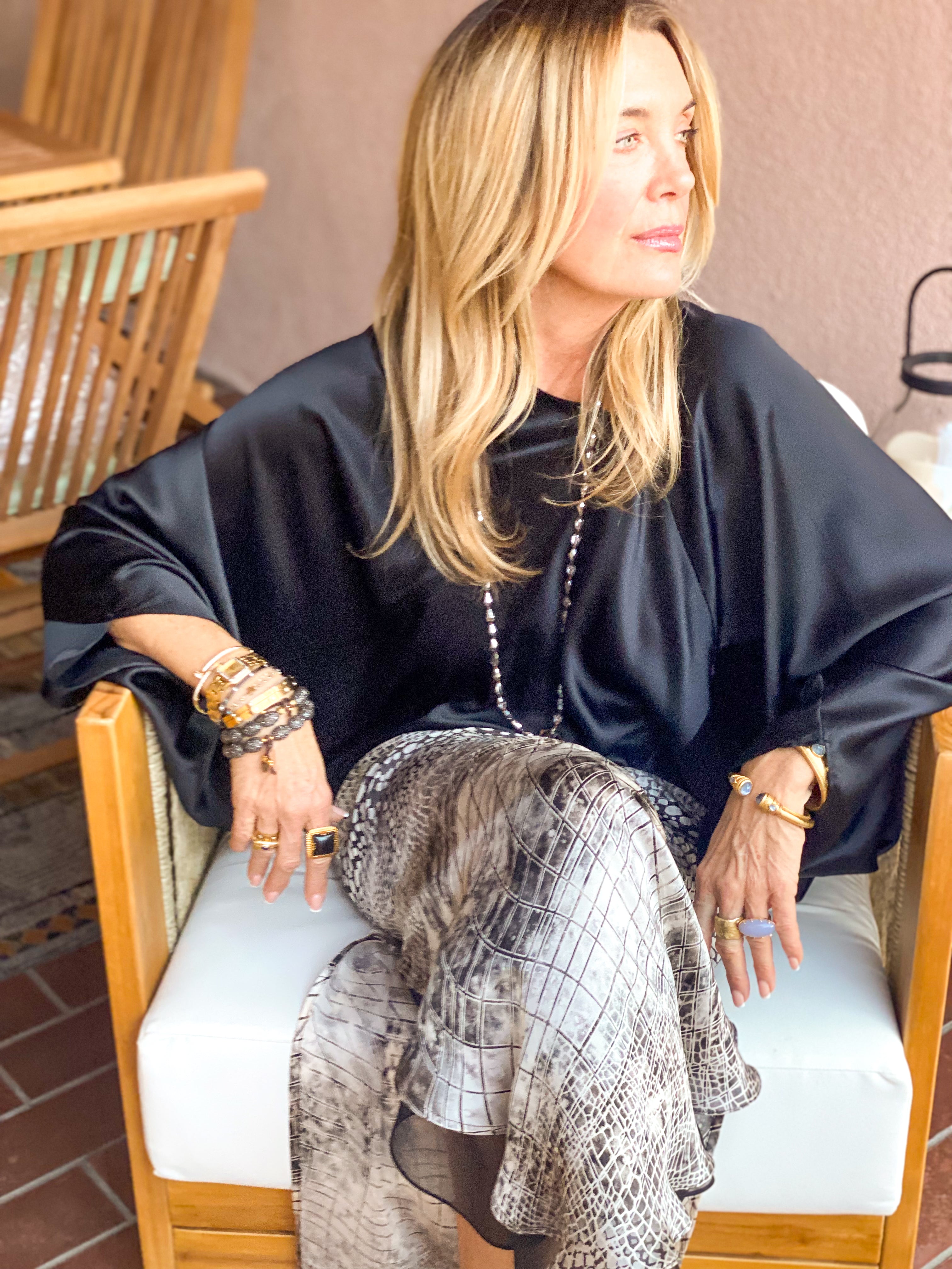 Luxury Silk Everything Skirt