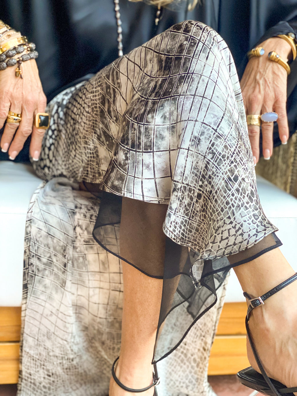 Luxury Silk Everything Skirt