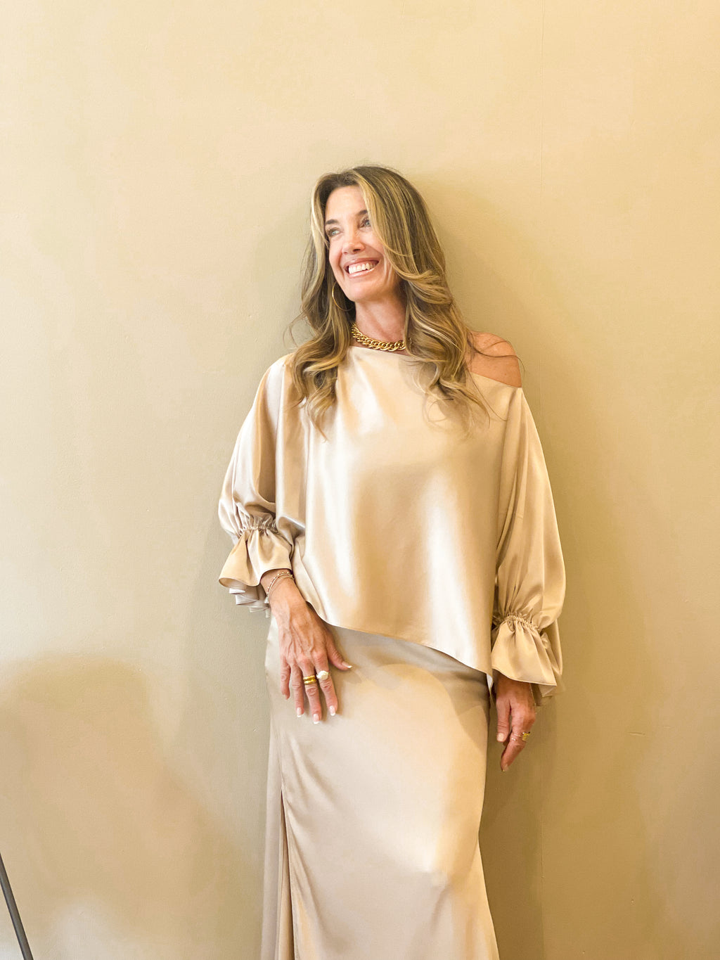 Luxury Silk Kandi Top