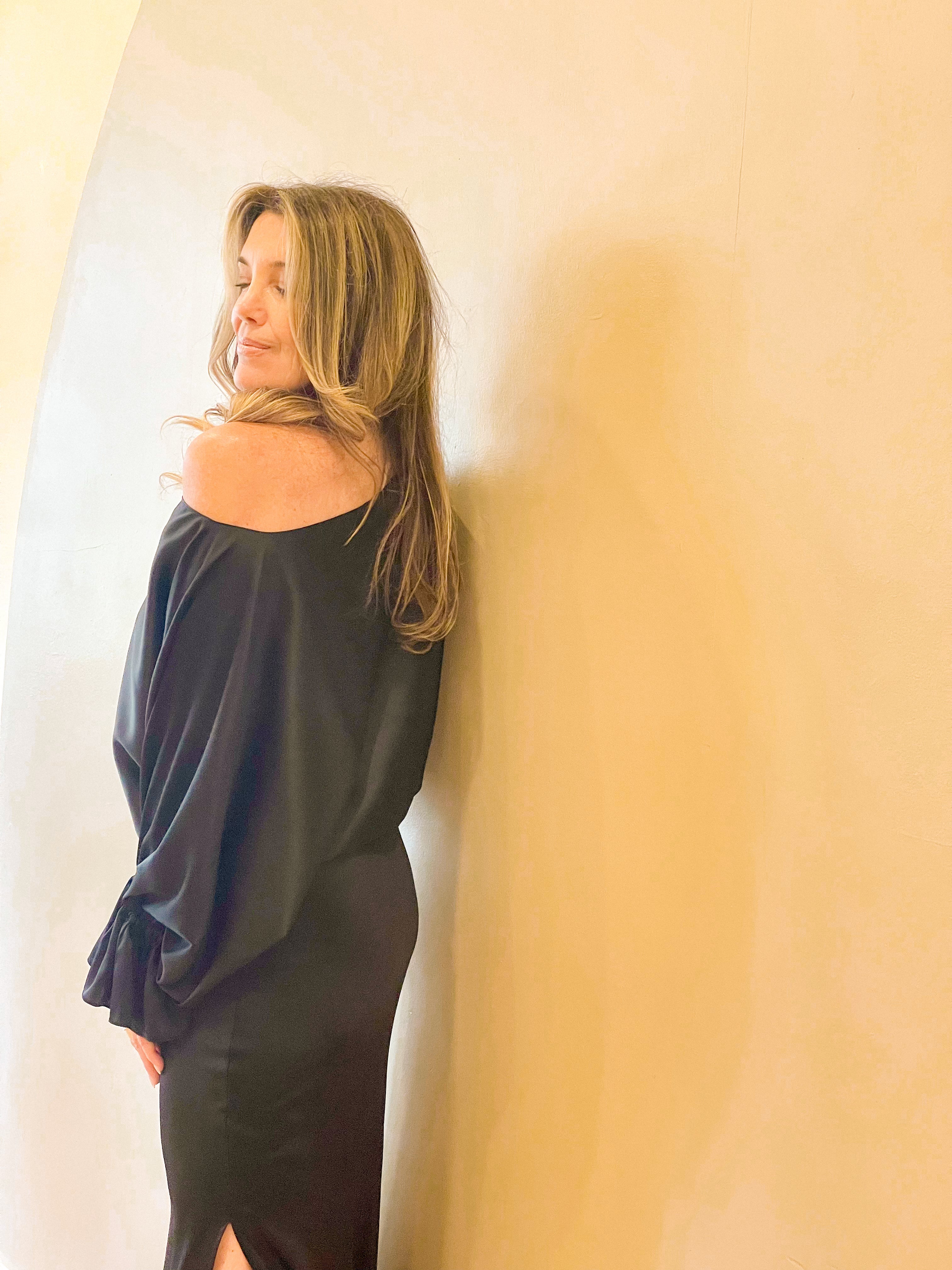 Luxury Silk Maxi Ora Dress